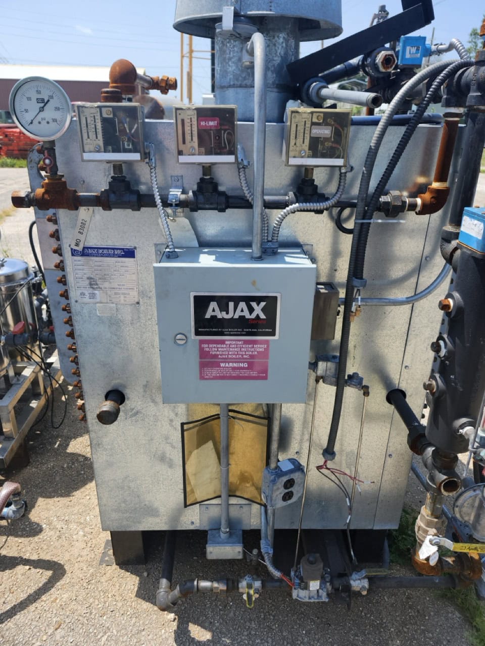 10 HP Ajax #SRNG-10, High Pressure Steam Boiler Includes Reverse Osmosis Filtration System, 2005 - Image 5