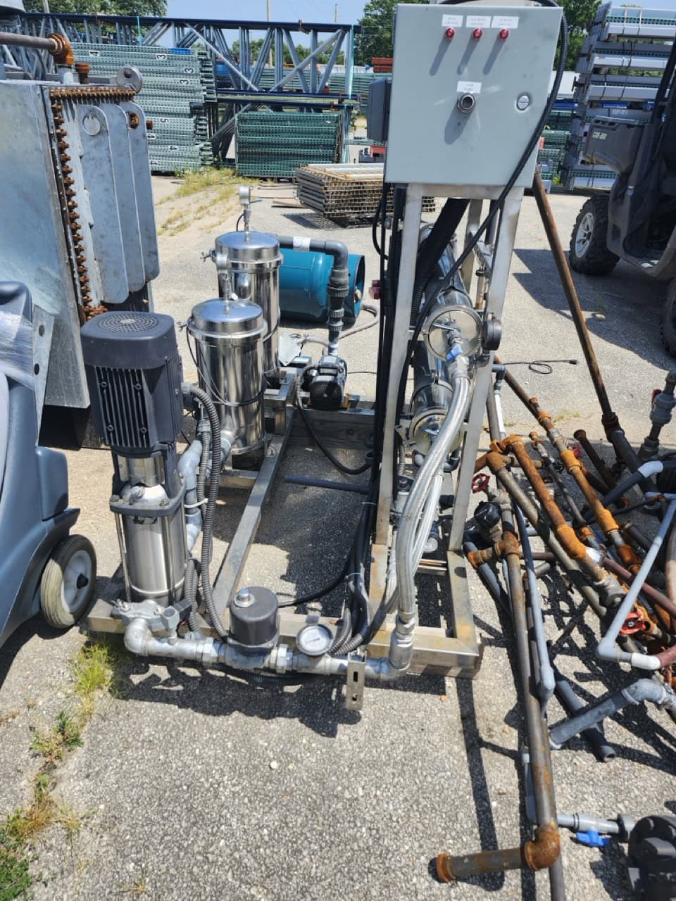 10 HP Ajax #SRNG-10, High Pressure Steam Boiler Includes Reverse Osmosis Filtration System, 2005 - Image 7