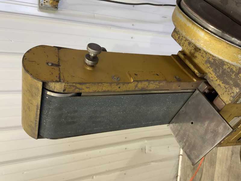 6" x 48" Powermatic #30, belt sander & 12" disc grinder, 1 HP, 2375 RPM, serial #8430296 - Image 2