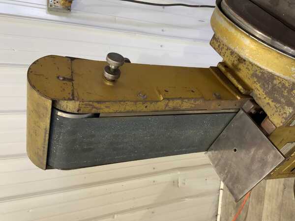 6" x 48" Powermatic #30, belt sander & 12" disc grinder, 1 HP, 2375 RPM, serial #8430296 - Image 8