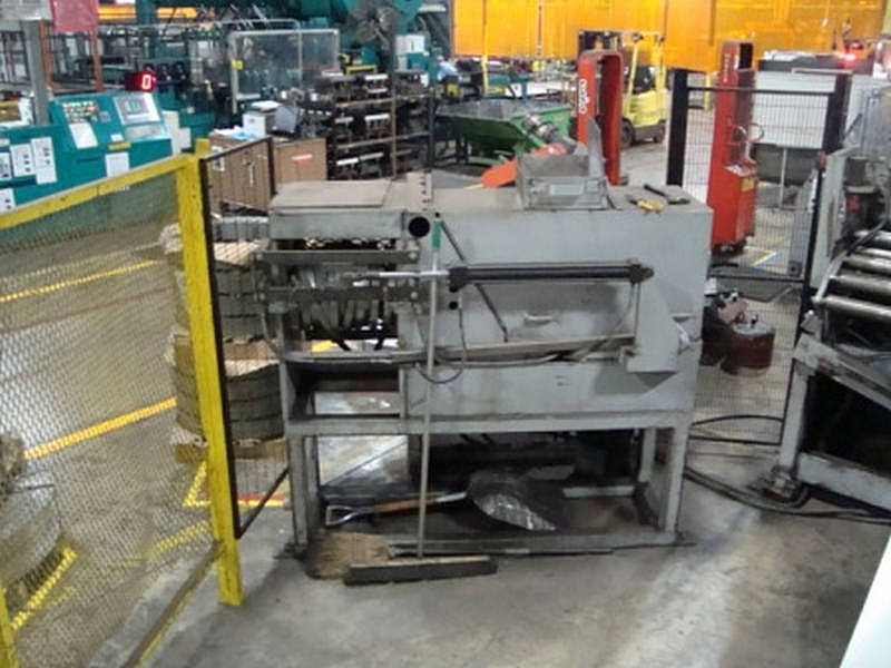 Iowa, Scrap Winder, 1" x 0.075" strip capacity, 2" bore x 23" stroke cylinder level wind - Image 1