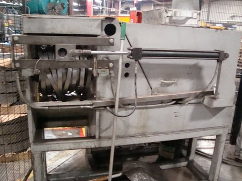 Iowa, Scrap Winder, 1" x 0.075" strip capacity, 2" bore x 23" stroke cylinder level wind - Image 3