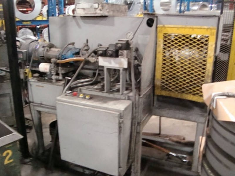 Iowa, Scrap Winder, 1" x 0.075" strip capacity, 2" bore x 23" stroke cylinder level wind - Image 4