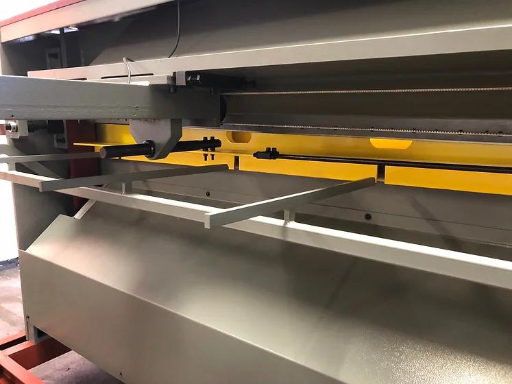 14 gauge x 10' GMC #EPS-1014E, mechanical shear, 36" Back Gauge, (2) 24" front support arms, new - Image 4