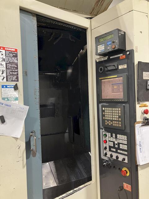Niigata #SPN50, 4-Axis horizontal machining center, Fanuc 16iM, 29.5" X, 29.5" Y, 29.5" Z, 12000 RPM, 60 - Image 6