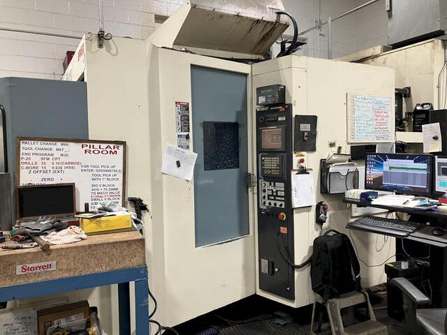 Niigata #SPN50, 4-Axis horizontal machining center, Fanuc 16iM, 29.5" X, 29.5" Y, 29.5" Z, 12000 RPM, 60 - Image 8