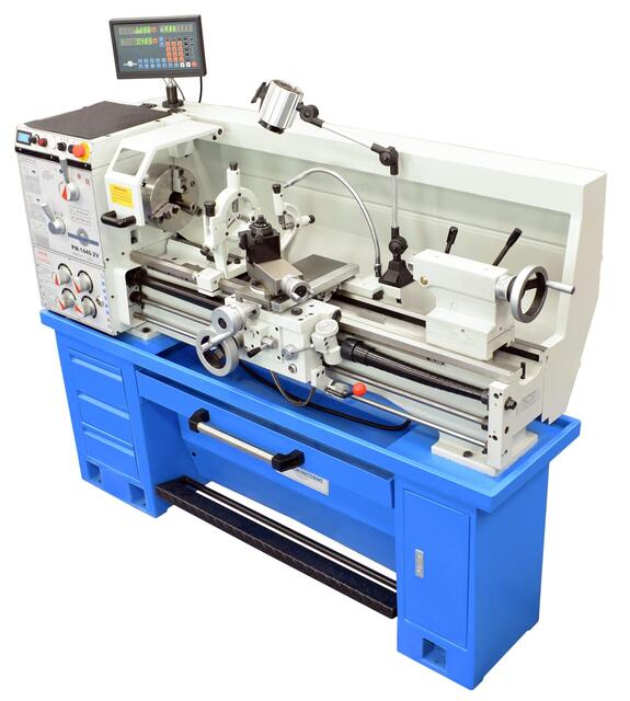14" x 40" Precision Matthews #PM-1440-2V-w/2axDRO, Precision Lathe, 9" swing over cross slide - Image 4