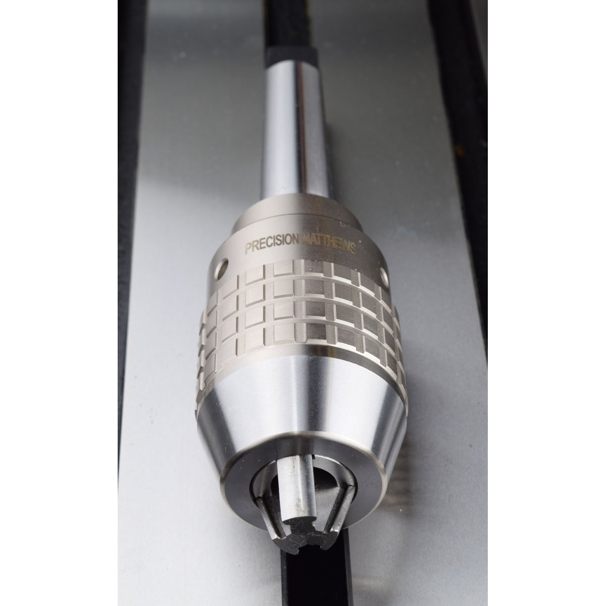 Precision Matthews Keyless Drill Chuck, 1/8"-5/8", MT3 Trailstock - Image 3