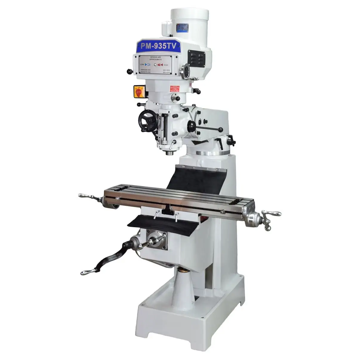 Precision Matthews #PM-935TV, Variable Speed Ultra Precision Vertical Knee Mill, 9" x35" table, 3 HP - Image 1