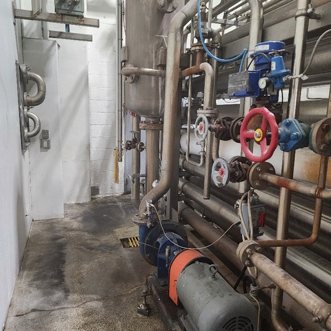 Rossi & Catelli, pasteurizer, tube in tube, HTST, 30 gpm, aseptic filler - Image 4