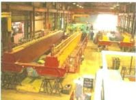 100 Ton, Canadian General Electric Overhead Handling, pot metal cranes, 54' span, double girder, new unused - Image 1