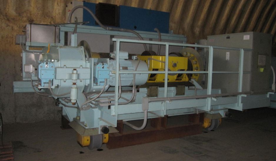 100 Ton, Canadian General Electric Overhead Handling, pot metal cranes, 54' span, double girder, new unused - Image 2
