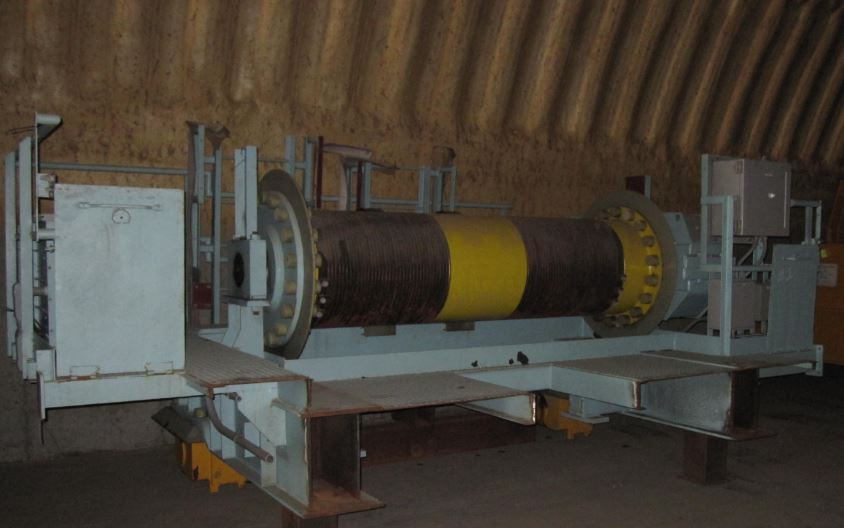 100 Ton, Canadian General Electric Overhead Handling, pot metal cranes, 54' span, double girder, new unused - Image 3