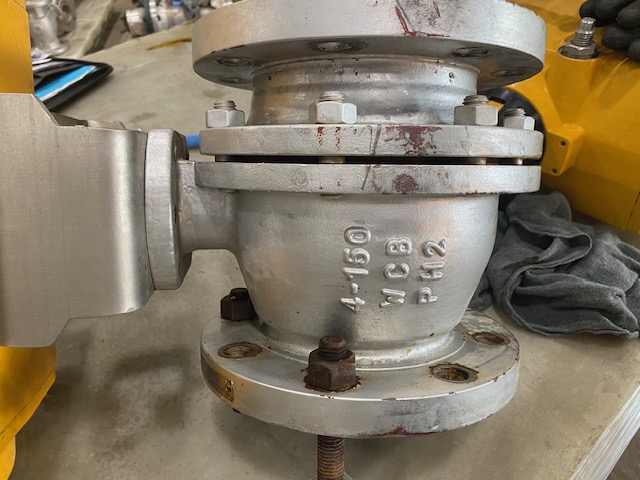 Emerson #OSO6OO-004STACW, Actuator, 4" Ball Valve, 118 PSI, 2017 - Image 3