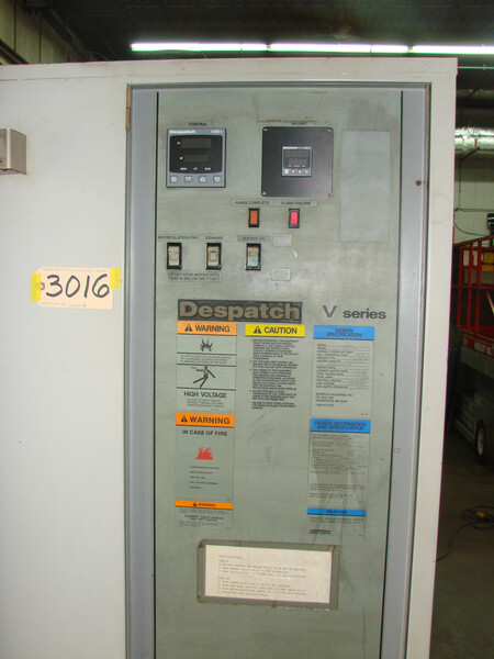 48" width x 42" H x 30" L Despatch #VRC2-35-1G, Gas Fired, Class A Solvent rated, 500&deg;F - Image 5