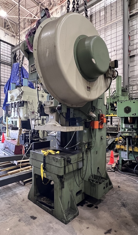 75 Ton, Minster #OBS-7, fixewd base gap frame press, 4" stroke, 21" Shut Height, 3.5" adj., 45-90 SPM, 36" - Image 3