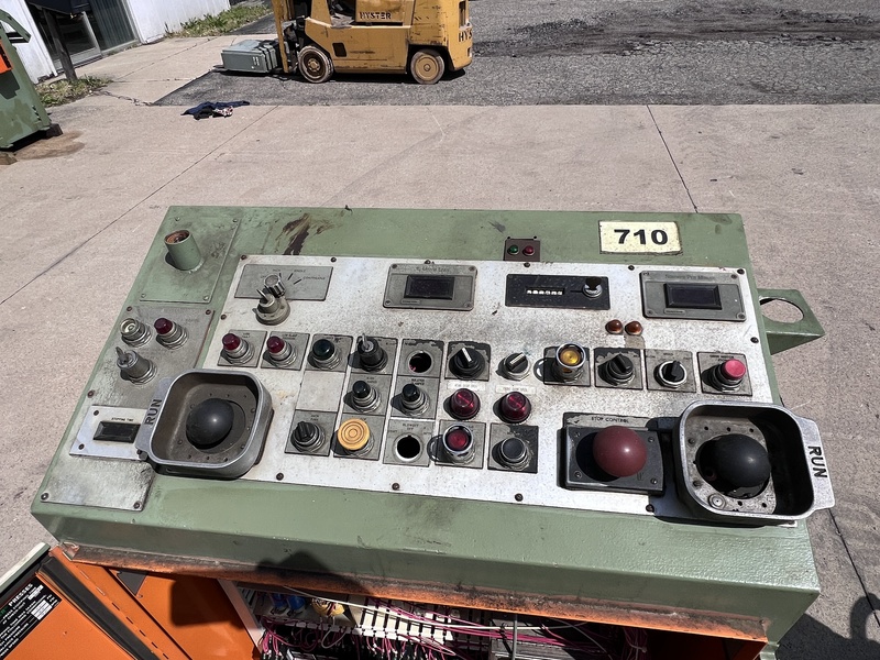 75 Ton, Minster #OBS-7, fixewd base gap frame press, 4" stroke, 21" Shut Height, 3.5" adj., 45-90 SPM, 36" - Image 7