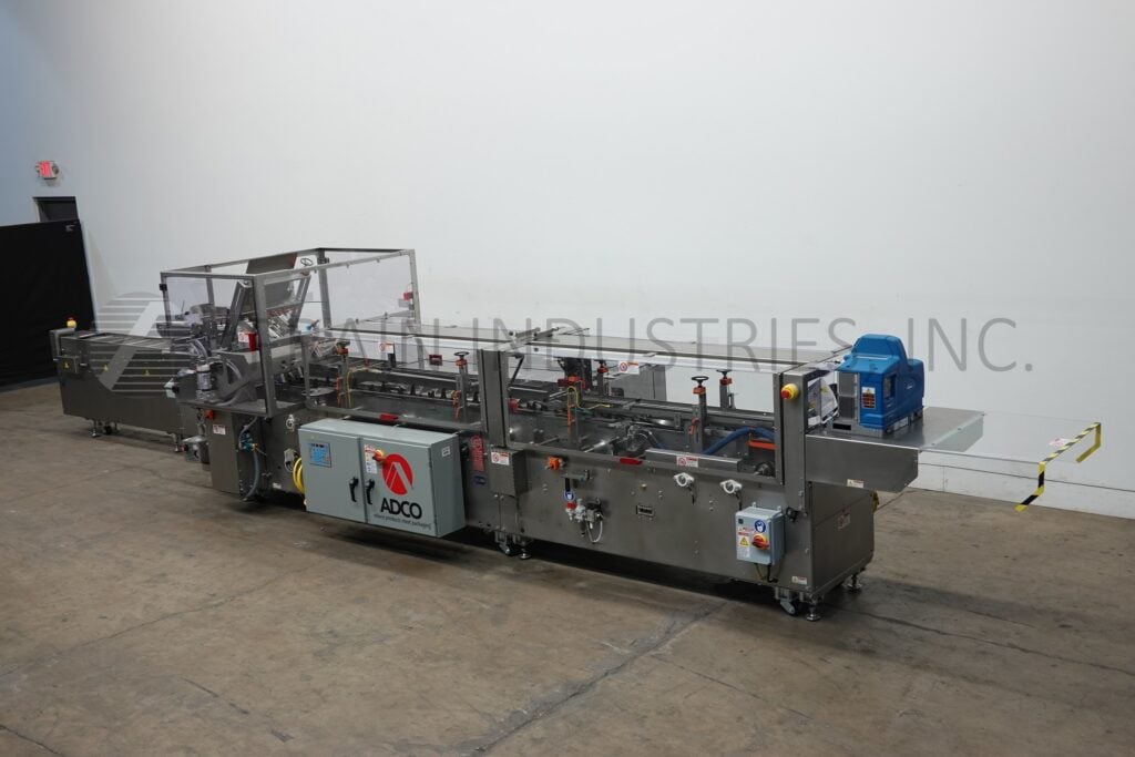 Adco #15DBC105SS, Automatic Horizontal Glue Cartoner, 120 cartoner/min., 9-1/2" x 4" W x 12" D Carton Capacity - Image 5