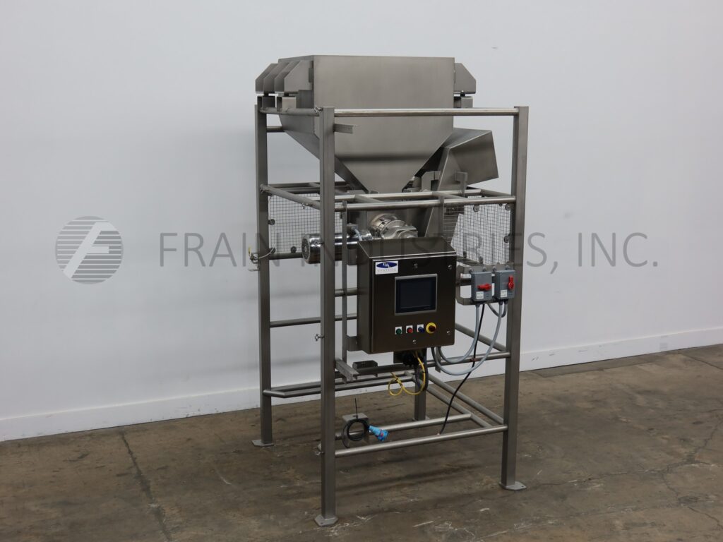 Franklin Miller #S4, Hammermill, 44" W x 32" L x 40" D Hopper, 5 HP, 12" x 12" Discharge - Image 1