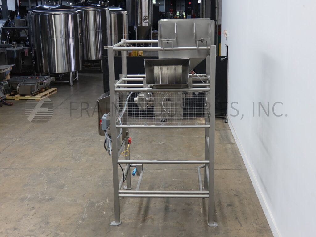 Franklin Miller #S4, Hammermill, 44" W x 32" L x 40" D Hopper, 5 HP, 12" x 12" Discharge - Image 4