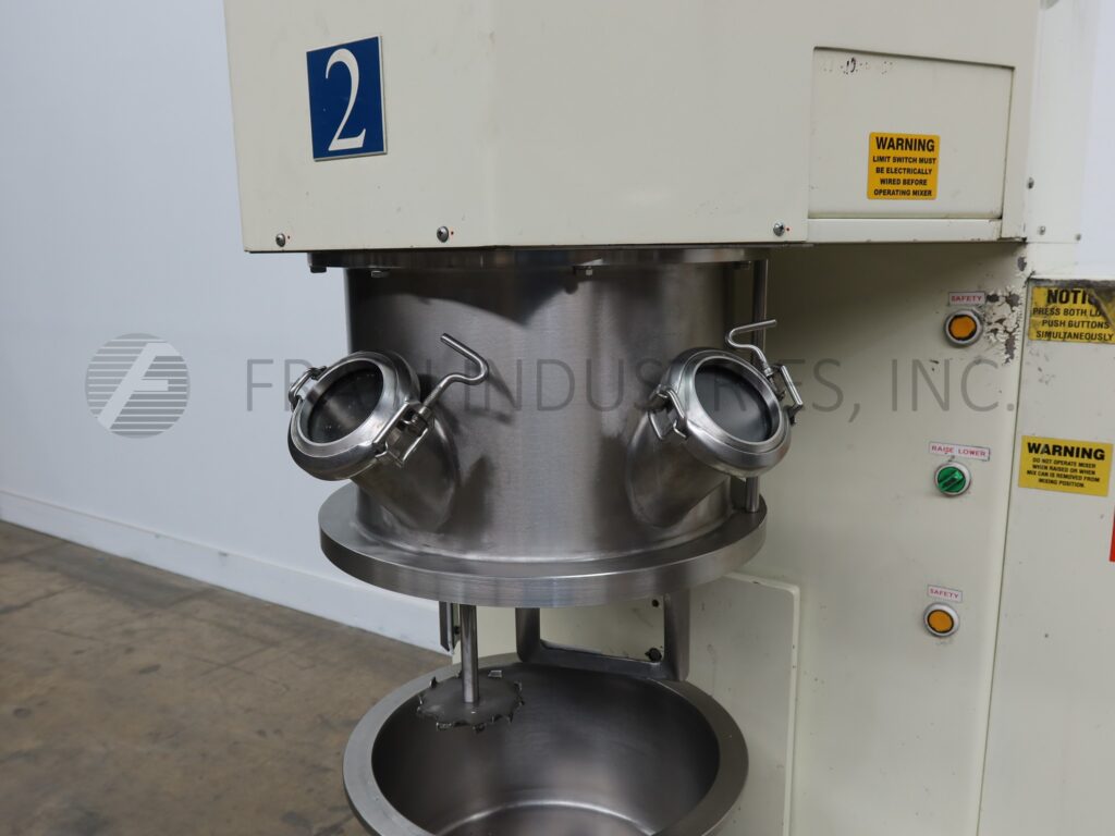 Ross #PDM-4, Vertical Paste Mixer, 14" diameter X 8" D Mix Bowl, AB Control - Image 2