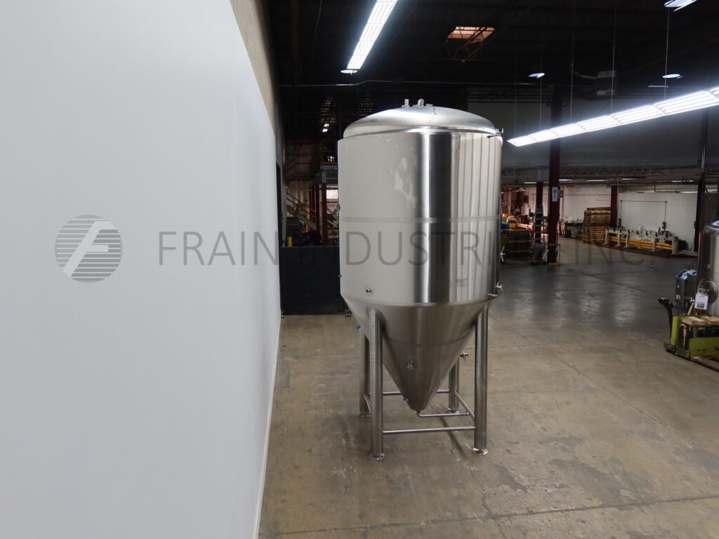 2300 Gal. Alpha Brewing, Stainless Steel Jacketed Tank, 79" diameter X 79" Straight side, 43 PSI - Image 3