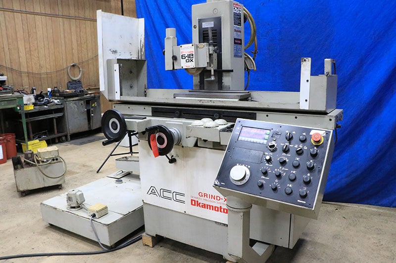 6" x 18" Okamoto #ACC-618-DX3, hydraulic surface grinder, 8" dia. x 1" W x 1.25" B wheel, 3-Axis automatic - Image 3