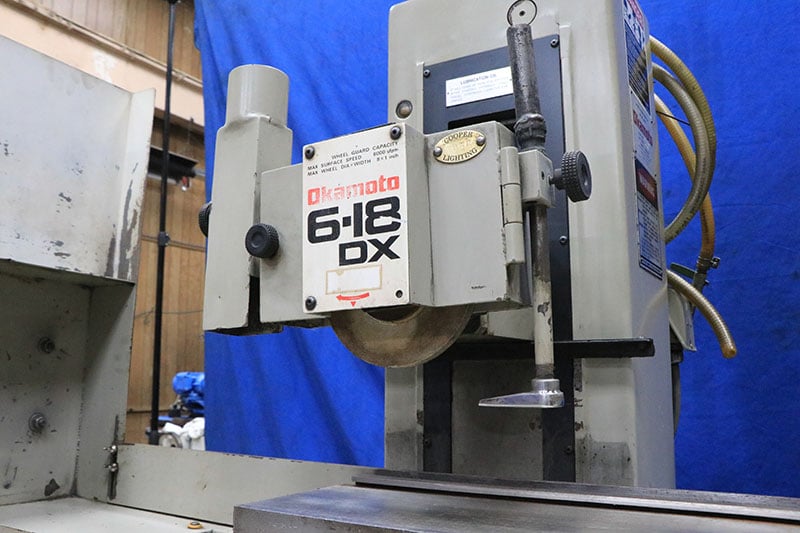 6" x 18" Okamoto #ACC-618-DX3, hydraulic surface grinder, 8" dia. x 1" W x 1.25" B wheel, 3-Axis automatic - Image 4