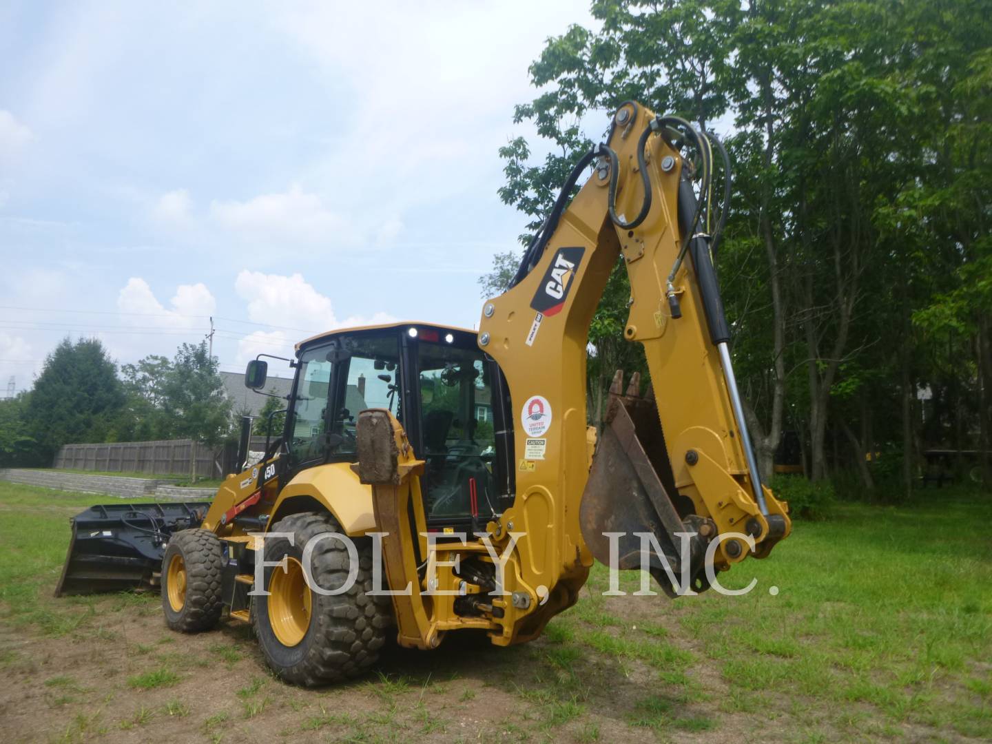 Cat 450-07, Backhoe Loader, 929 hours, S/N: KJH00207, 2019 - Image 10