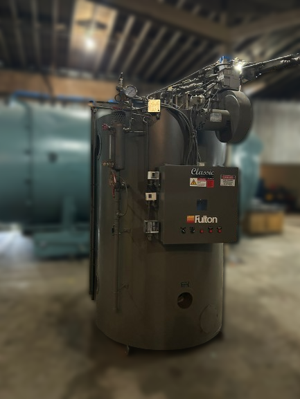 50 HP Fulton #FB-050-A, 150 PSI steam boiler, 2014 - Image 1
