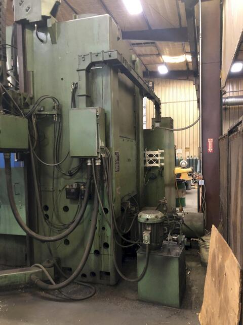 56" Bullard #56-Dynatape, CNC Vertical Boring Mill - Image 5