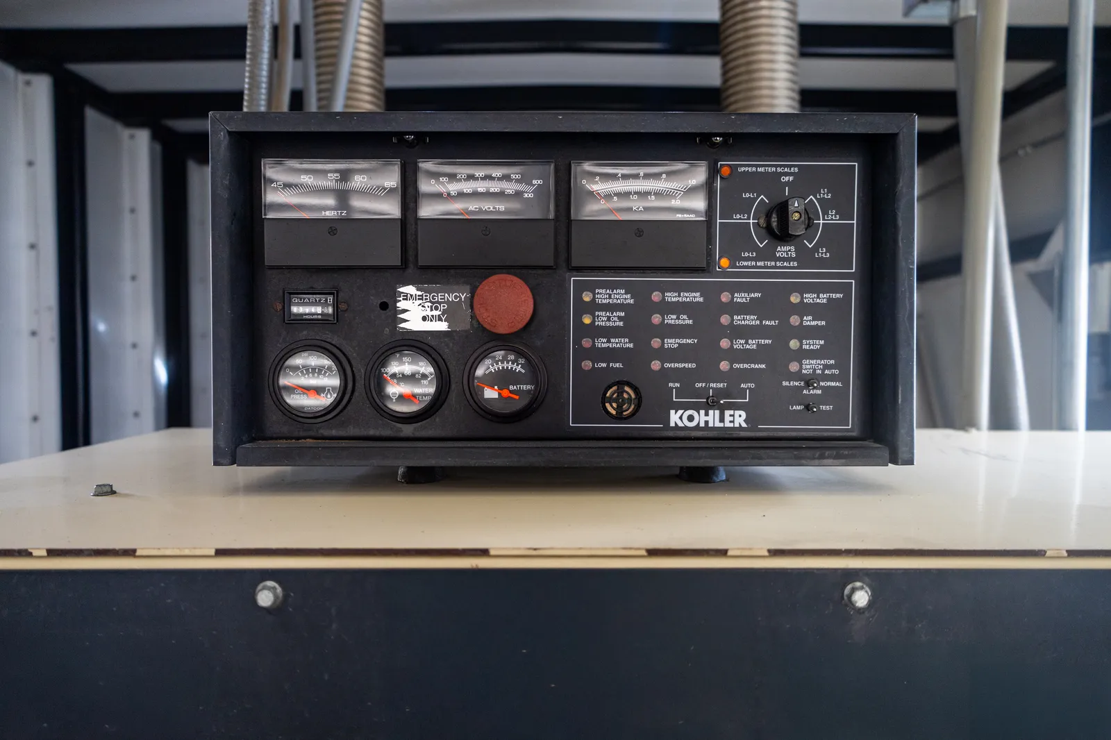 515 KW Kohler #500ROZD4, generator, sound attenuated enclosure, 120/208 Volts, 375 hours, 1999, #091385 - Image 5