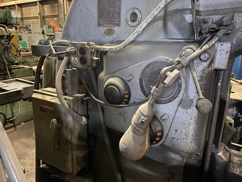 Cincinnati #4, vertical mill, 16-1/4" x78-1/2" table, 7.5 HP, #50 NS, 18" throat, rapid traverse - Image 4