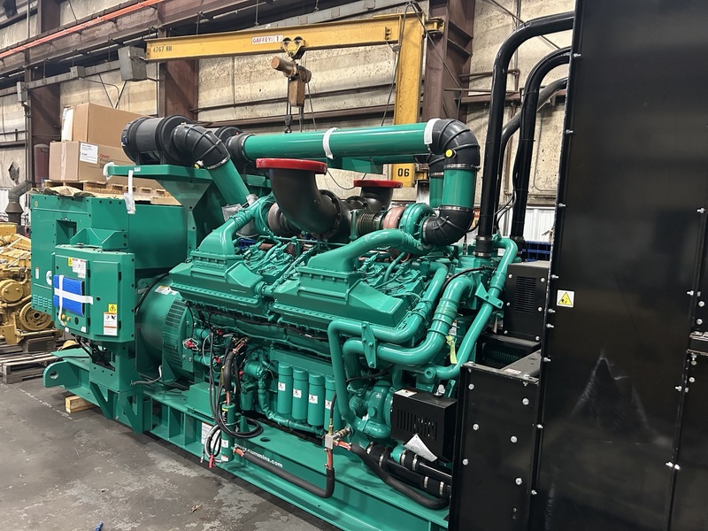 1750 KW Cummins #DQKAA, diesel generator set, 277/480 Volts, 3-phase, QSK60 engine, Tier 2, 2024, new - Image 5