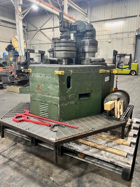 5" x 5" x 3/4" Herkules Wetzlar #BO232K, mechanical angle roll, 20 HP, universal tooling set, 1966 - Image 2
