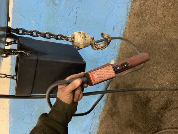 1 Ton, Coffing, electric chain hoist - Image 9