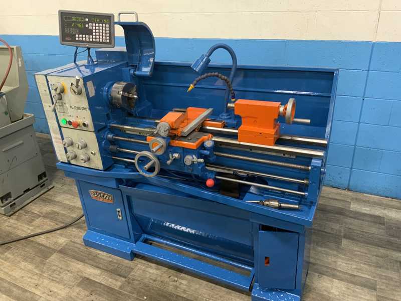12" x 36" Baileigh #PL1236, gap bed engine lathe, 7-25/32" swing over cross slide, 3-jaw 6" chuck - Image 3