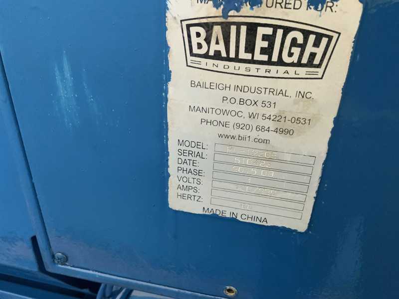 12" x 36" Baileigh #PL1236, gap bed engine lathe, 7-25/32" swing over cross slide, 3-jaw 6" chuck - Image 9