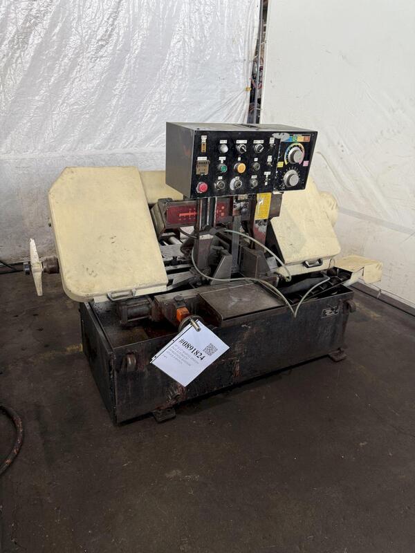 10" x 12" Marvel Spartan #PA10, automatic horizontal bandsaw, 138" x 1" x .035" blade, 45" rear cable - Image 2