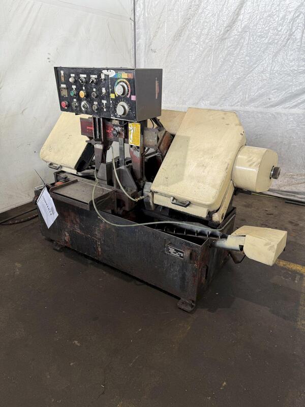 10" x 12" Marvel Spartan #PA10, automatic horizontal bandsaw, 138" x 1" x .035" blade, 45" rear cable - Image 3