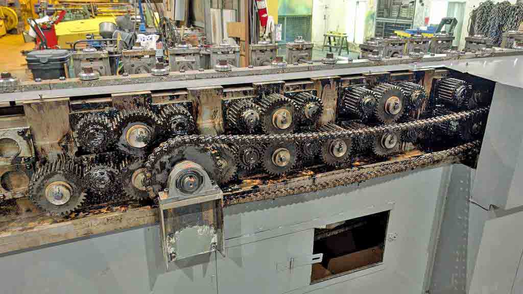 20 Stand, Dahlstrom #450-22OB, rollformer, 2" shaft diameter, 4.5"-5.75"vertical, 24" roll space, 10" horiz - Image 5
