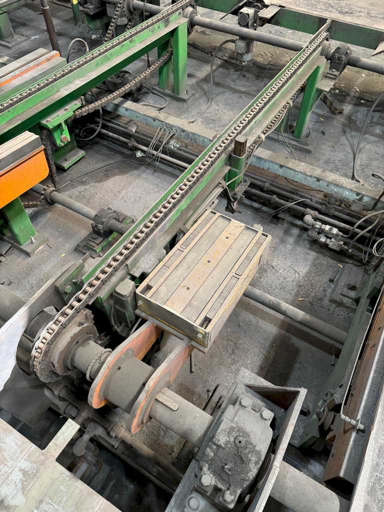 Samuel #SMSBM10/VS32, bar & shapes packaging line, 40' infeed conveyor length, hydraulic power unit - Image 9