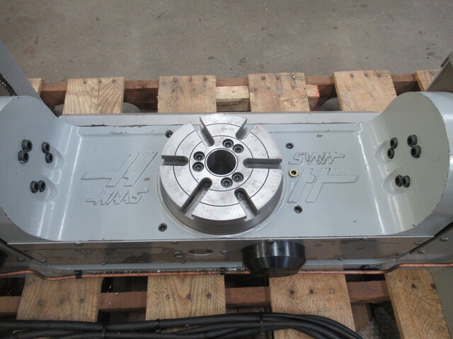 Haas #TR-160, 2-Axis programmable trunnion table, 6.3" rotary platen, Sigma 1 brushless drives, air brake - Image 3