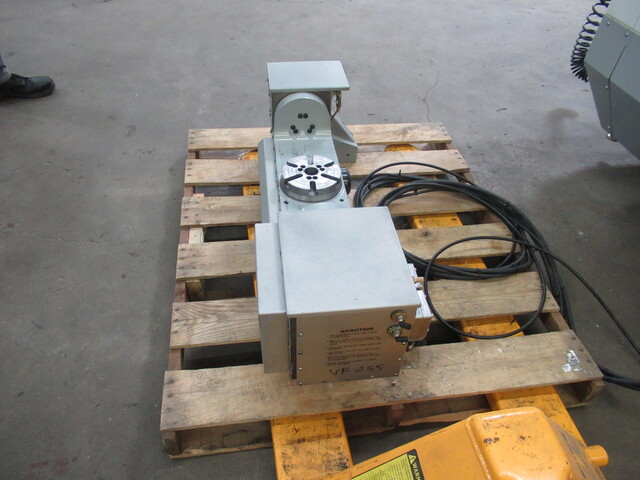 Haas #TR-160, 2-Axis programmable trunnion table, 6.3" rotary platen, Sigma 1 brushless drives, air brake - Image 6