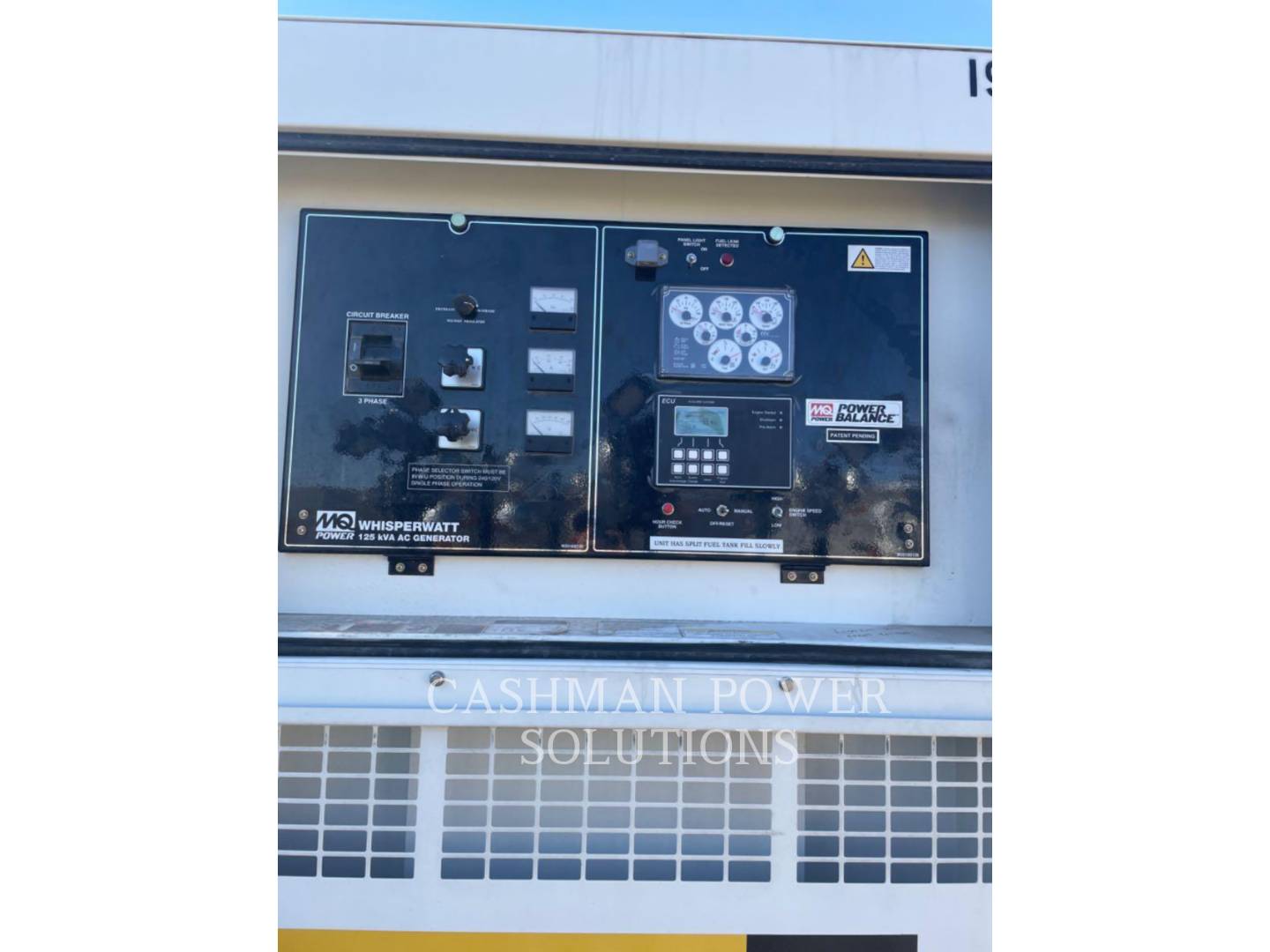 100 KW Multiquip #DCA125, Diesel, 1800 RPM, 480 Volts, 7475 hours, 2019 - Image 7