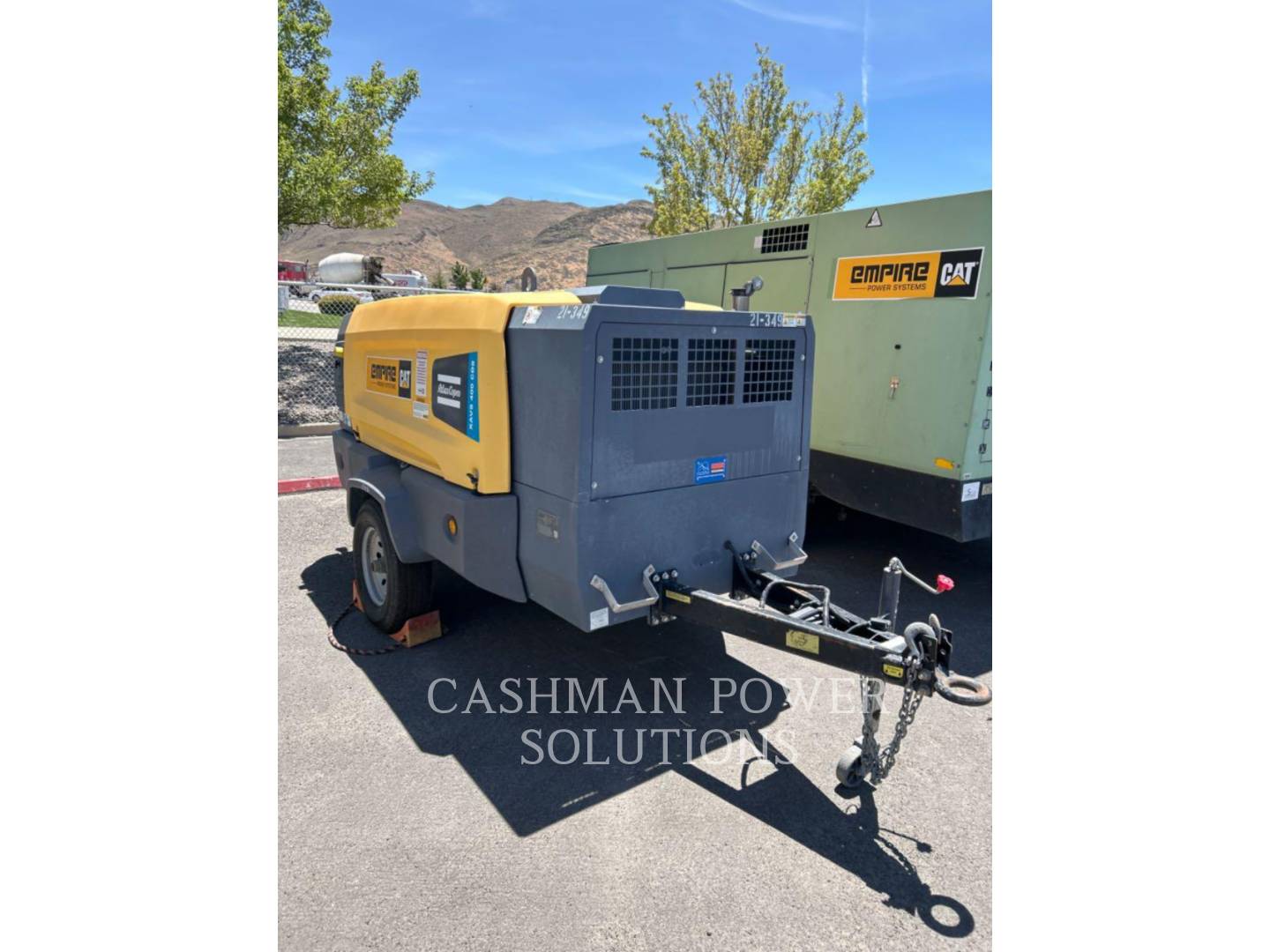 Atlas-Copco #XAVS400, compressed air, 1951 hours, S/N: HOP079308, 2021 - Image 2