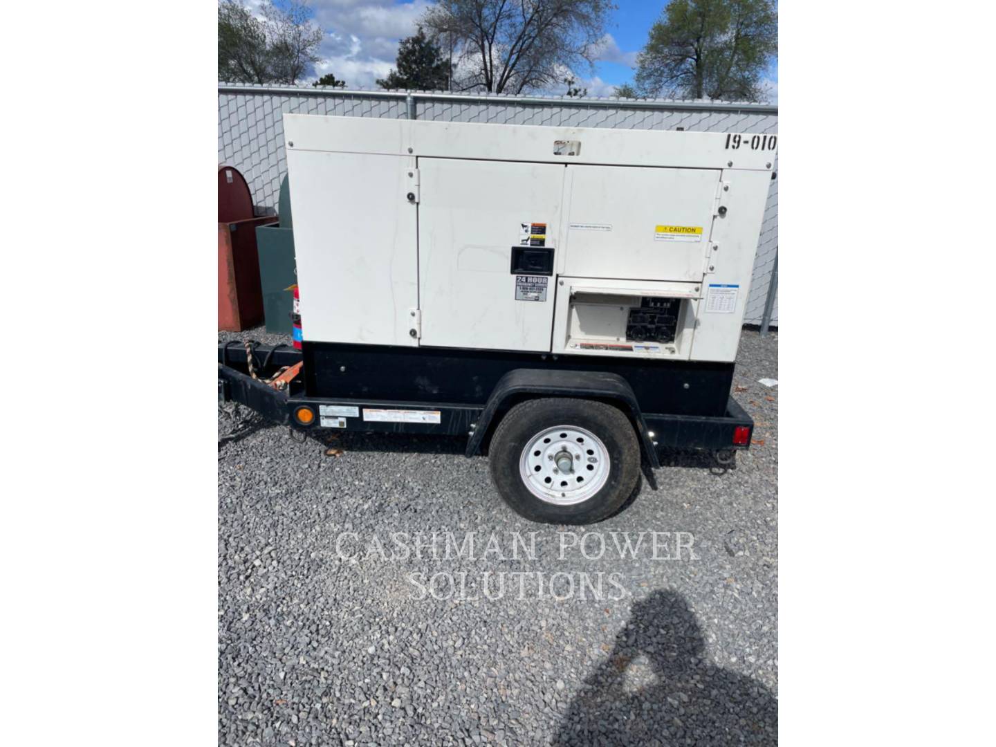 20 KW Multiquip #DCA25, Diesel, 1800 RPM, 480 Volts, 4085 hours, 2018 - Image 4