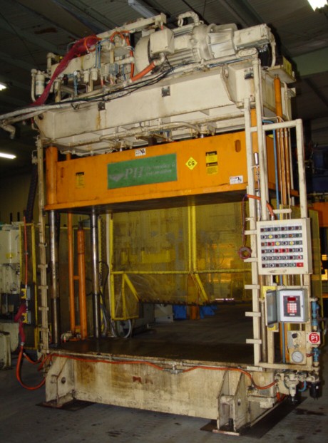 50 Ton, PH Hydraulics, 101" x 42", down-acting, 66" daylight, 52" stroke, 25" work height, #1659, #1660 - Image 1