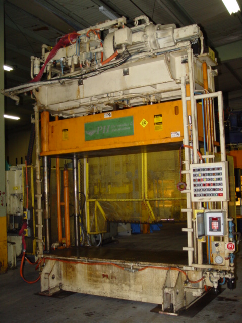 50 Ton, PH Hydraulics, 101" x 42", down-acting, 66" daylight, 52" stroke, 25" work height, #1659, #1660 - Image 3
