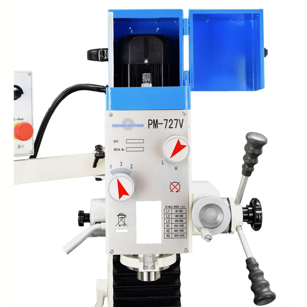 Precision Matthews #PM-727V, Benchtop Milling Machine, 7-1/8" x27-1/2" table, 1.5 HP - Image 10